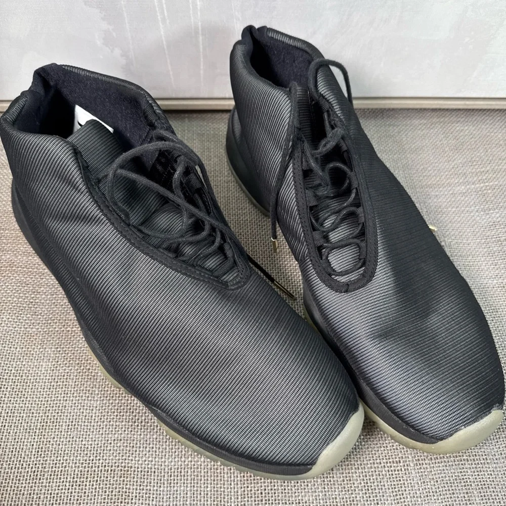 Nike Air Jordan Future Black Reflective Sneakers Shoes Size 13 High Top - Picture 16 of 16